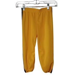 Packers Sports Fan Yellow Pants Green White Strip Little Boys S/M